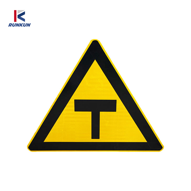 Panneaux de signalisation rectangulaires Arrow Road en aluminium