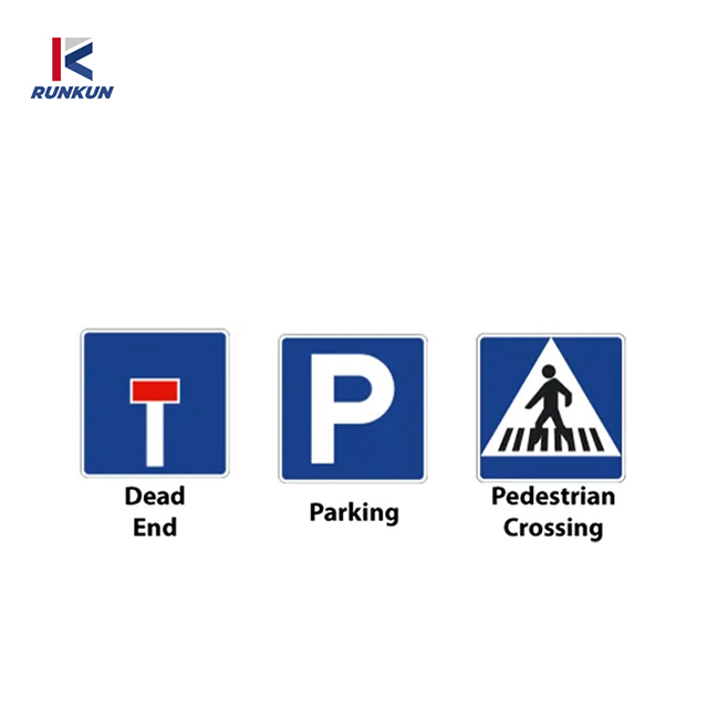 Panneaux de signalisation rectangulaires Arrow Road en aluminium